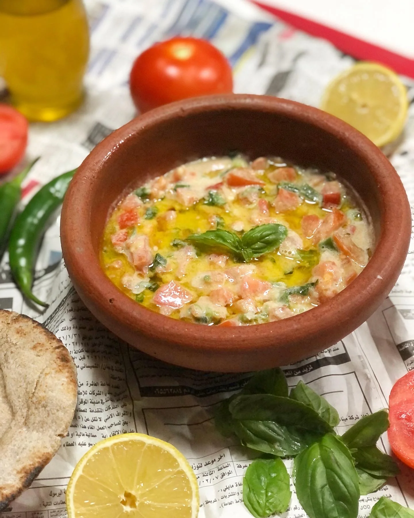 سلطة بطحينية