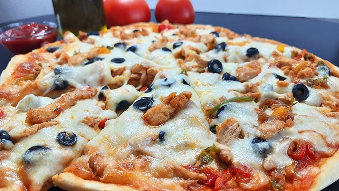 بيتزا شاورما دجاج