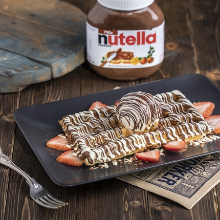 وافل نوتيلا