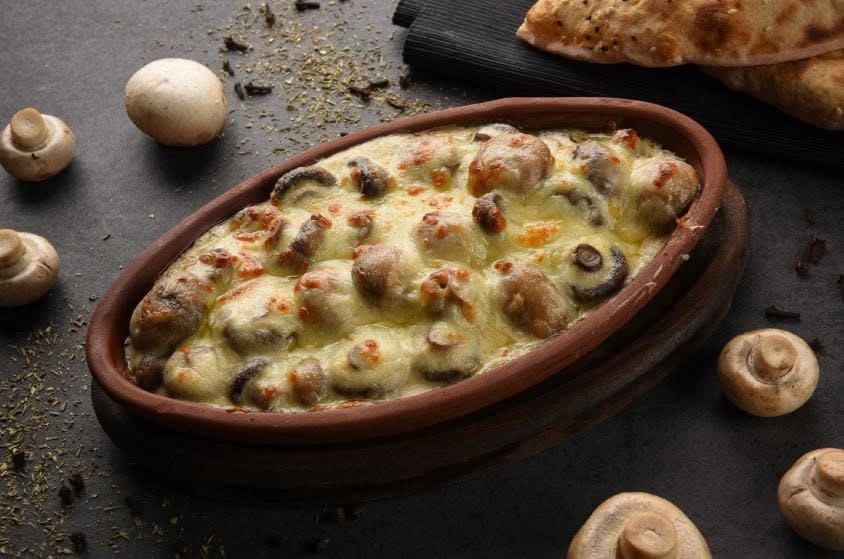 فخارة دجاج بالكريمة