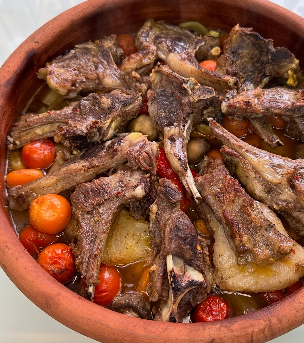 فخارة ريش لحمة