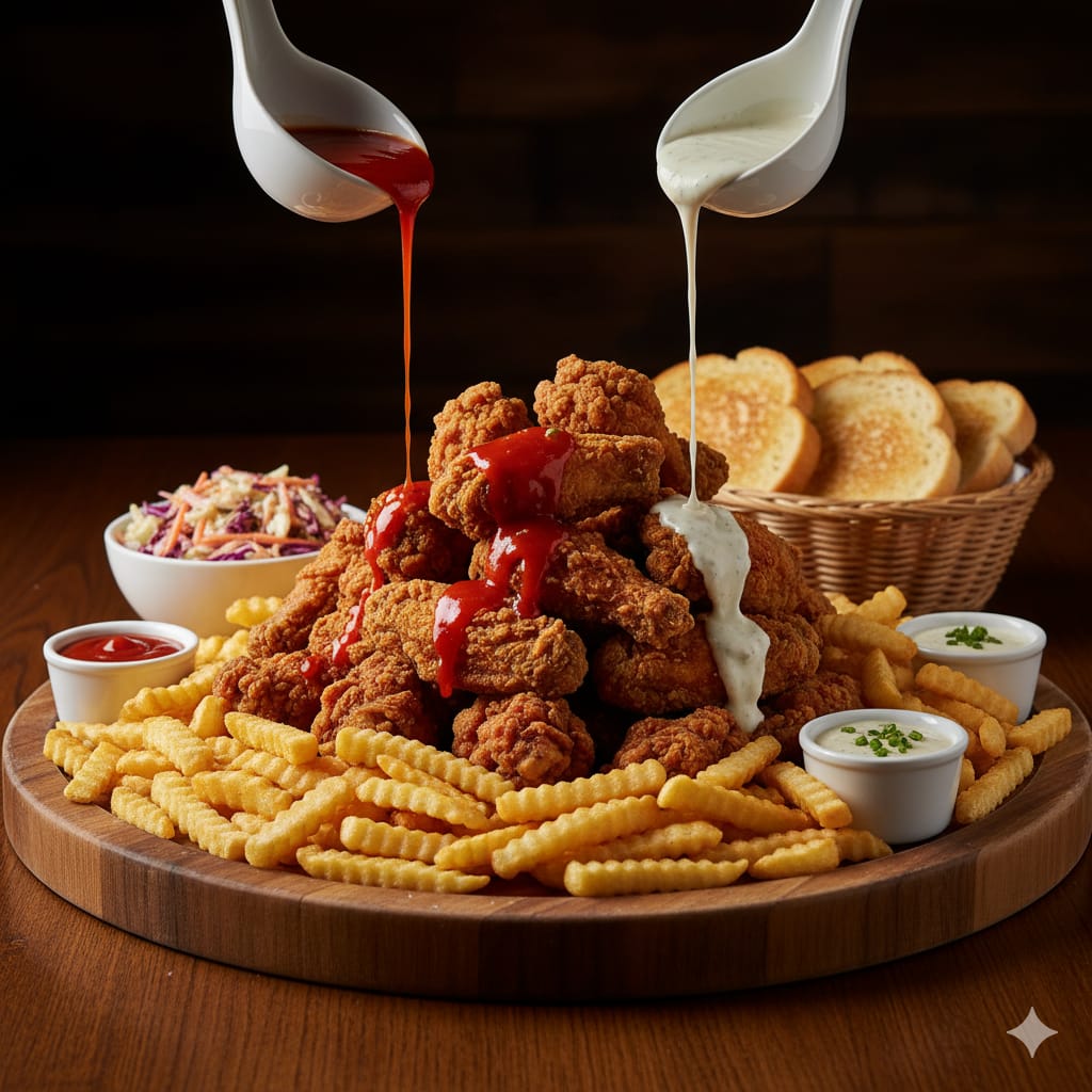 وجبة اجنحة حارة أو عادي 12 قطعة